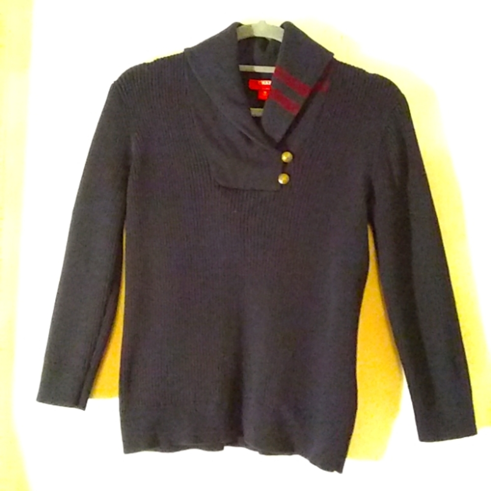 VTG CHAPS DENIM Sweater sz M